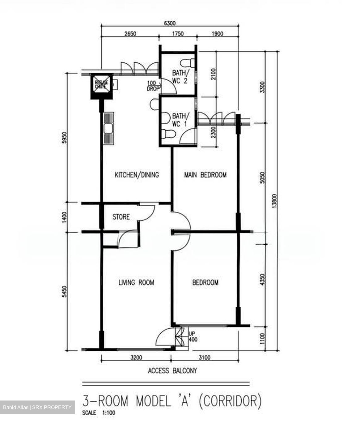 Blk 884 Tampines Spring (Tampines), HDB 3 Rooms #604581551